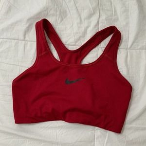 Nike Womens Sports Bra Medium Red
